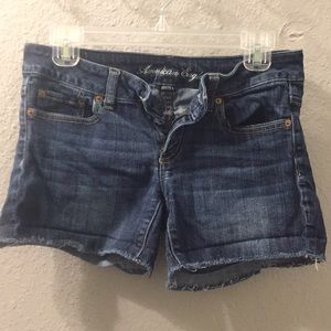 American Eagle stretchy denim shorts
